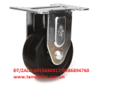 BÁNH XE PP ĐEN 65*40 CỐ ĐỊNH