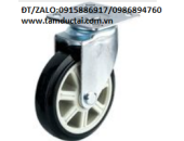 BÁNH XE PU 200*50 MÂM NAN XOAY