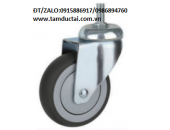 BÁNH XE TPR XÁM 125*32 XOAY M12 