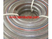 Ống nhựa trắng mềm & cứng có lõi kẽm