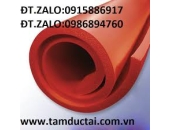 TẤM SILICON XỐP ĐỎ  20MM 