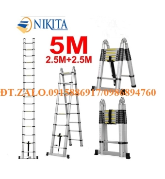 THANG NHÔM RÚT ĐÔI NIKITA AI50