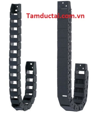 Xích nhựa cuốn cáp, xích nhựa luồn dây cáp 
