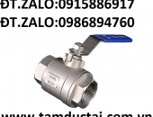VAN BI INOX 201;304;316 ;VAN BI TAY GẠT INOX 201;304;316