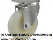 BÁNH XE NYLON 150*50 CÀNG THÉP XOAY 