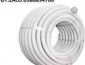 ỐNG NHỰA TRẮNG MỀM & CỨNG CÓ LÕI KẼM