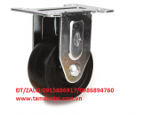 BÁNH XE PP ĐEN 75*45 CỐ ĐỊNH