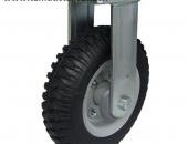 BÁNH XE CAO SU 125*50 CỐ ĐỊNH 