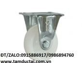BÁNH XE PA 100*32 CÀNG INOX 304 CỐ ĐỊNH