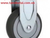 BÁNH XE TPR XÁM 75*32 CỐ ĐỊNH
